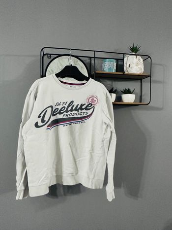 Sweat Deeluxe blanc cassé - 14 ans - Très bon état