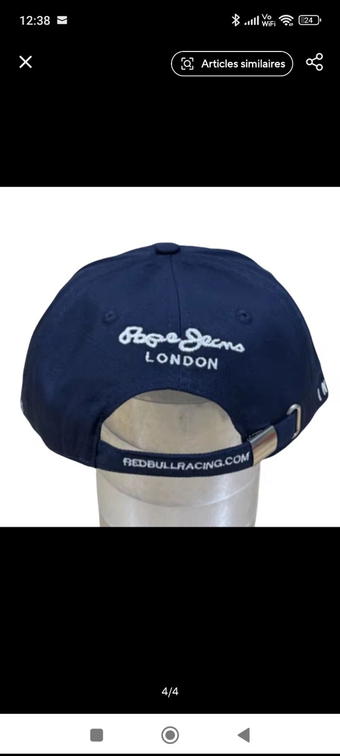 Casquette red bull - photo numéro 2