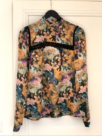 Blouse Sézane fleurie en Soie