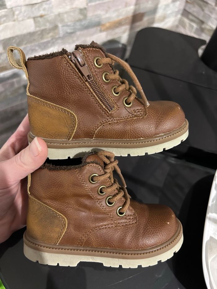 Petite bottines bébé garçon taille 21 - photo numéro 2
