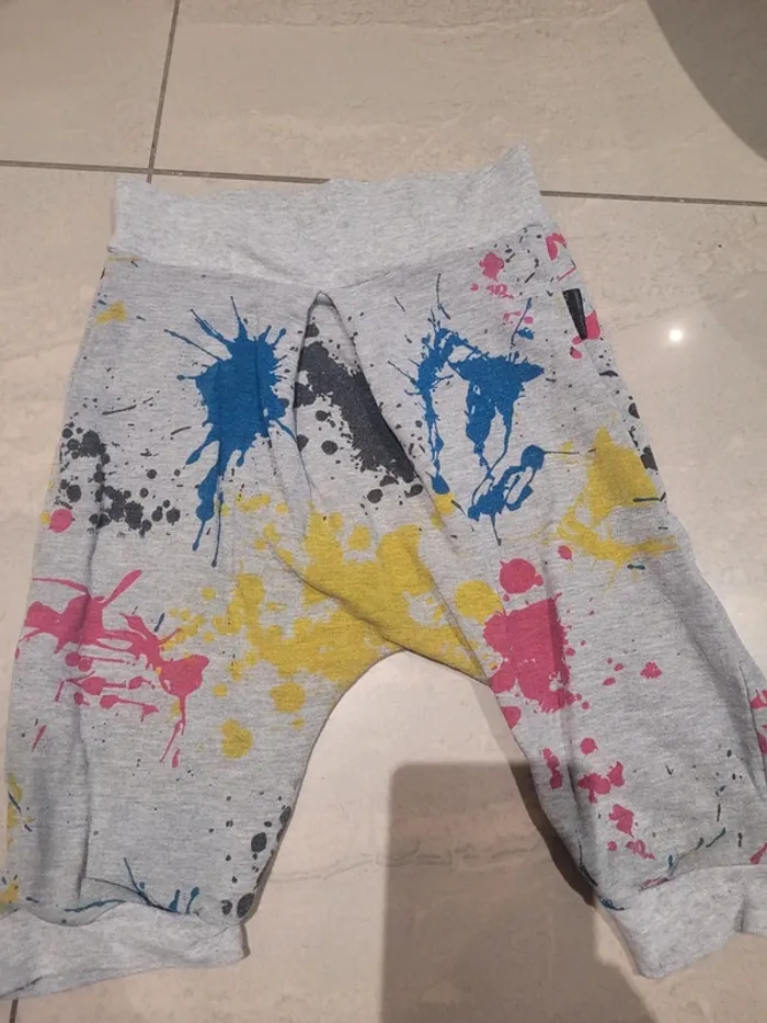 Sarouel court / short tiboubou 4/5 ans