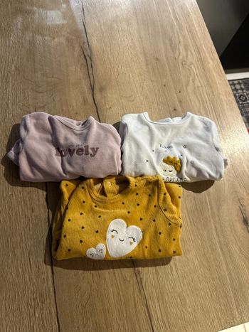 Lot de 3 pyjamas