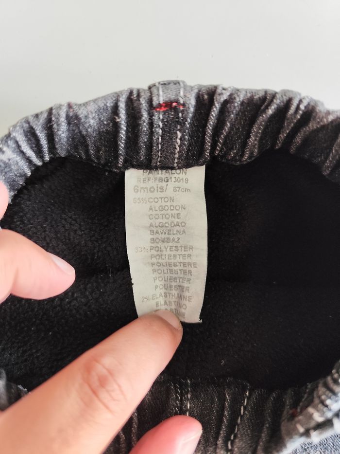 Jeans doublé 6 mois - photo numéro 2