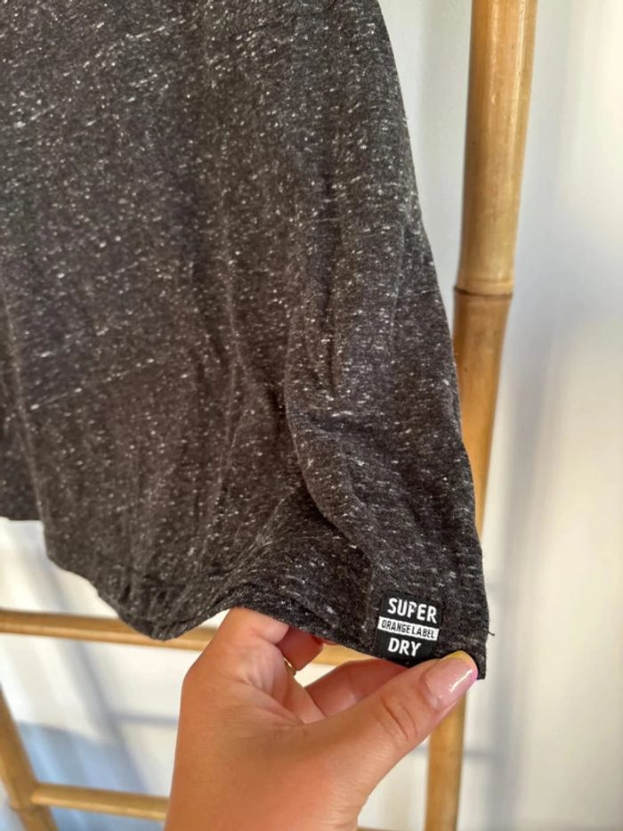 débardeur noir superdry taille M/38 - photo numéro 4