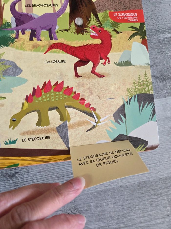 Livre mes premiers docs sonores les dinosaures - photo numéro 4