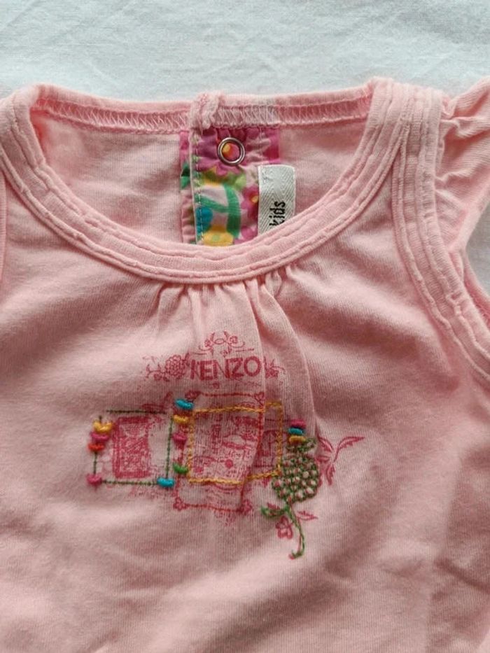 Lot 2 robes 3 mois Ikks neuve et Kenzo - photo numéro 2