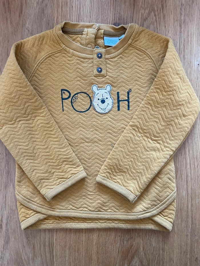 Sweat jaune moutarde Winnie 3 ans - photo numéro 2