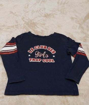 Tee-shirt manches longues fille 4 ans