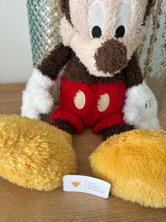 Grande Peluche Mickey poils long - photo numéro 4