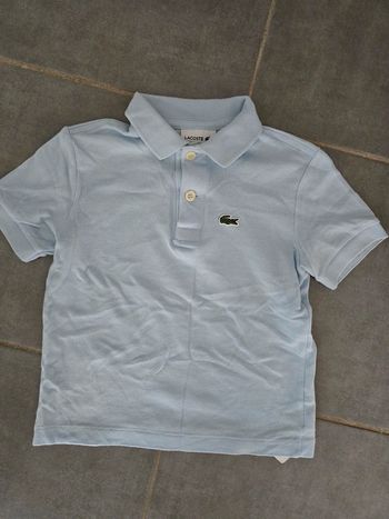 Polo manches courtes lacoste