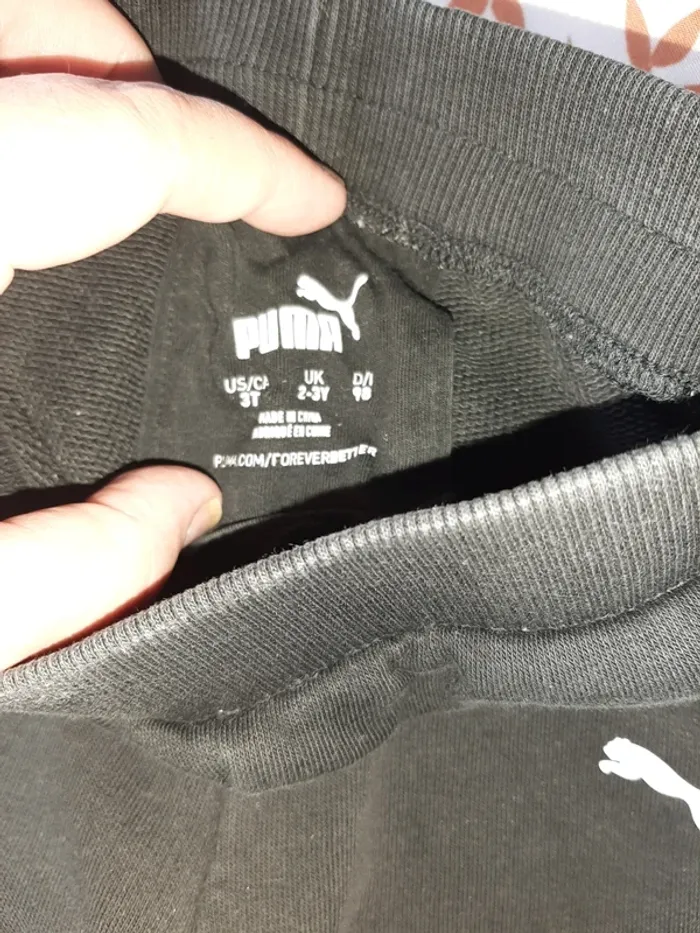 Pantalon de sport puma taille 2/3 ans - photo numéro 3