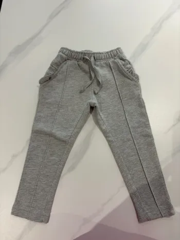 Pantalon training gris pailletée zeeman 98 cm fille