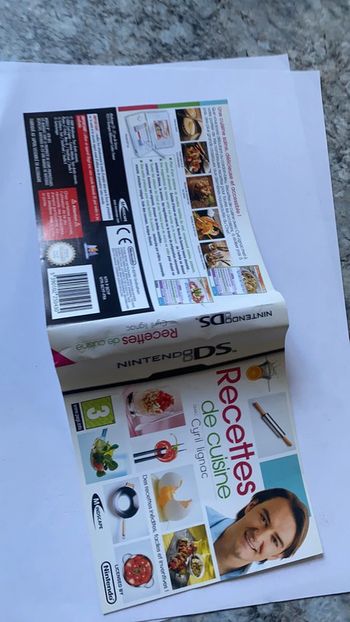 recette de cuisine ds jaquette