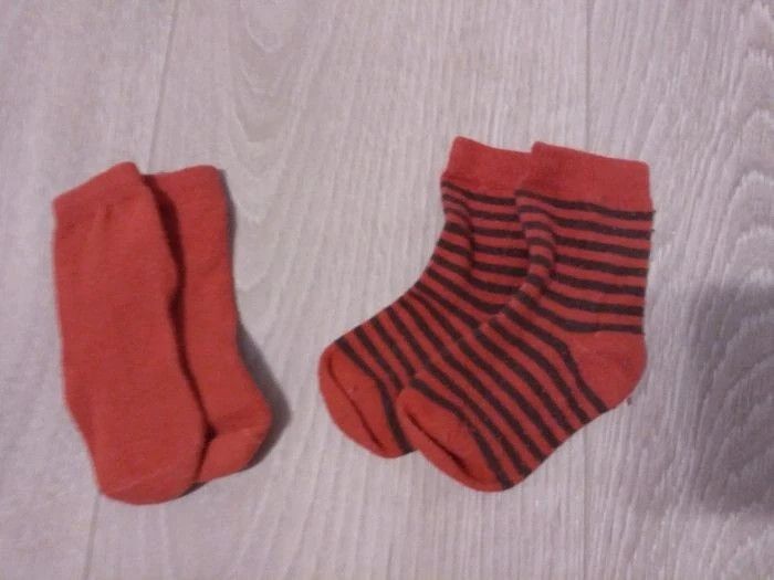 Ensemble garçon 5 pièces marron et orange pantalon chemise chaussettes Tape à l'oeil 9 mois - photo numéro 3