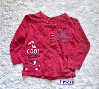 T-shirt garçon 9 mois
