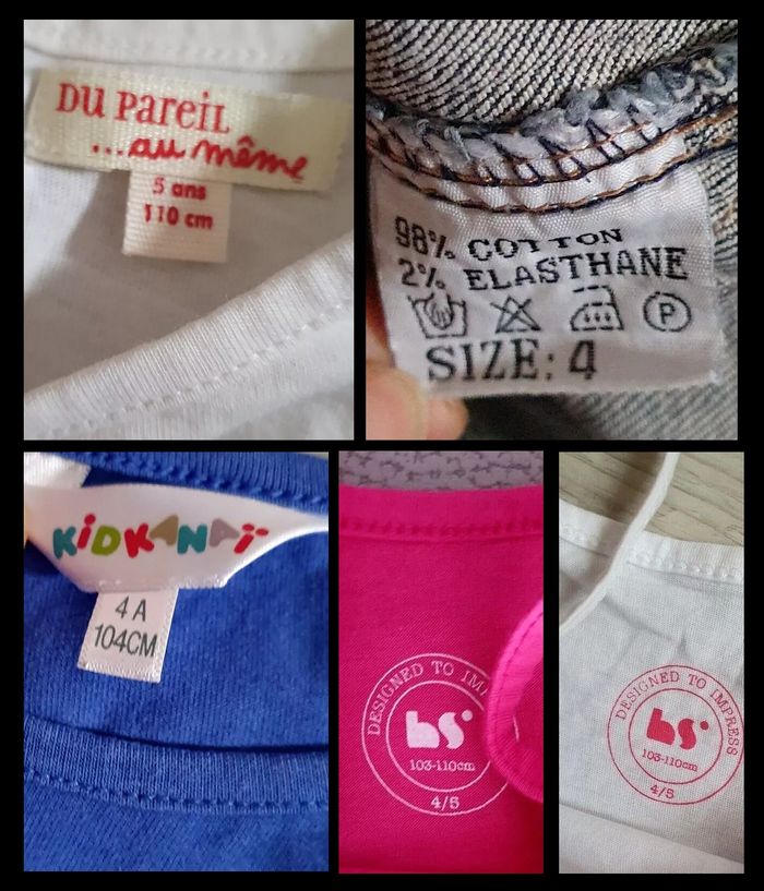 LOT vêtements filles taille 4 - 5 ans - photo numéro 10