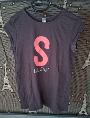 T-shirt violet 14ans