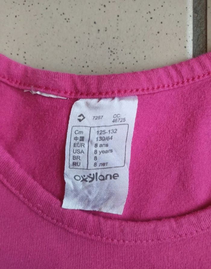 T-shirt fille 8 ans - photo numéro 2