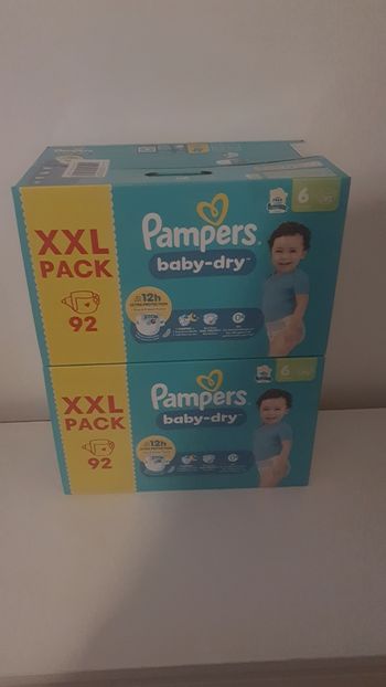 Couche pampers taille 6