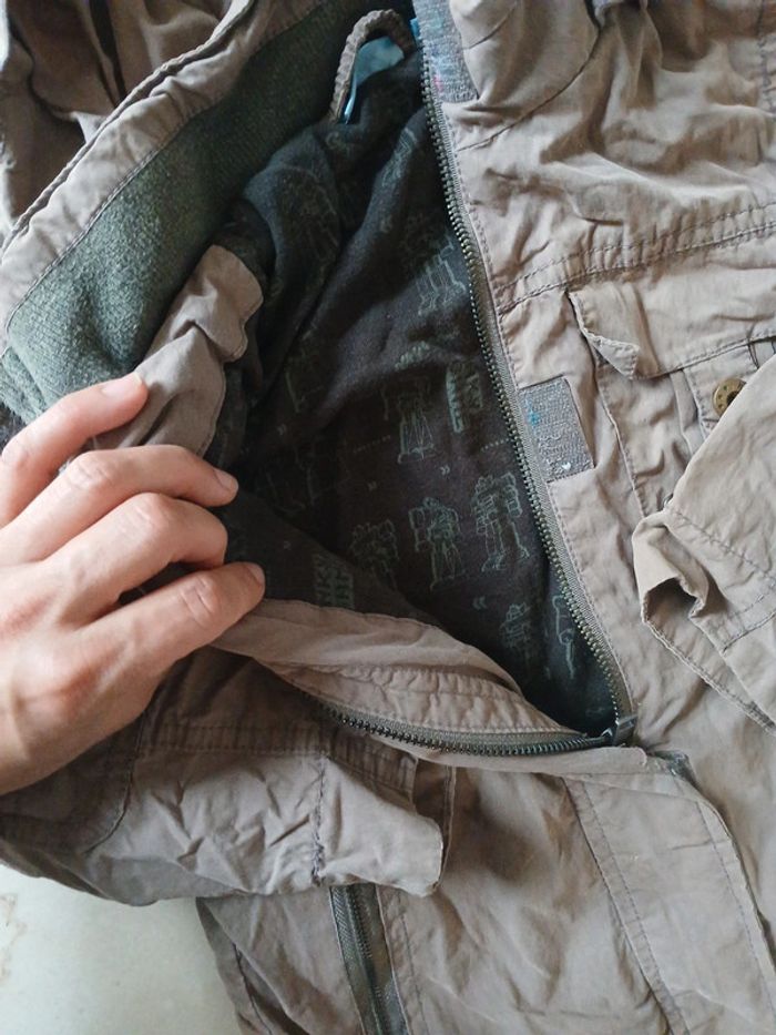 Veste parka taille 5 ans 🌺 - photo numéro 3