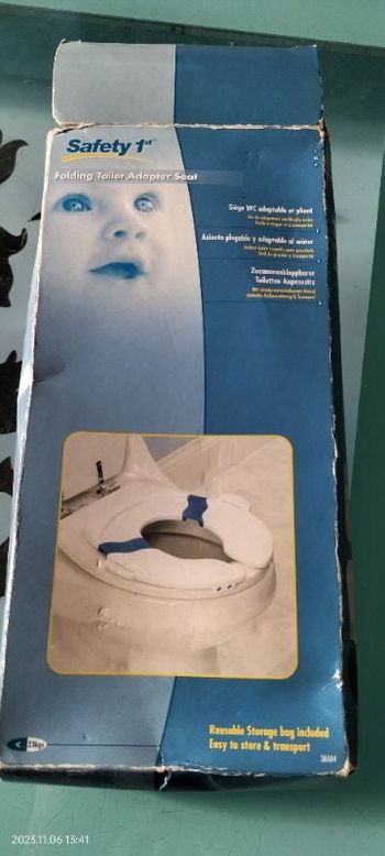 Siège WC pliable