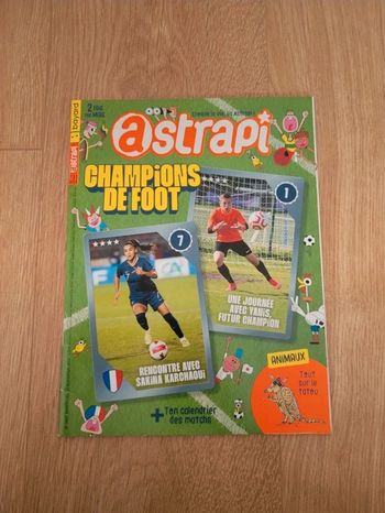 Magazine Astrapi Champions de foot