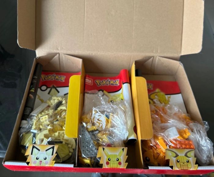 Pokémon Mega Construx - Pichu, Pikachu & Raichu - photo numéro 2