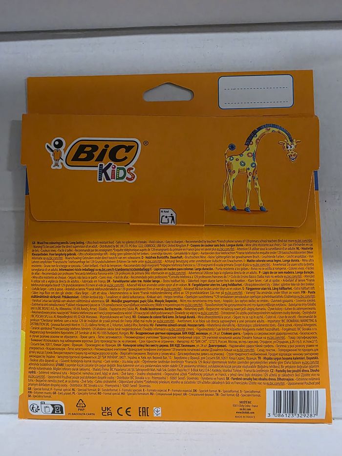 Crayons de couleurs Bic - photo numéro 2