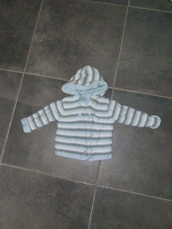 Gilet chaud 6 mois