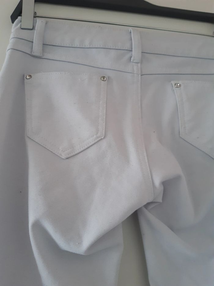 Pantalon skinny blanc - photo numéro 7