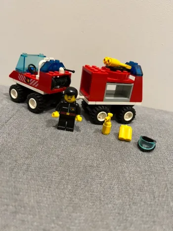 Lego 6486 camion pompier avec remorque