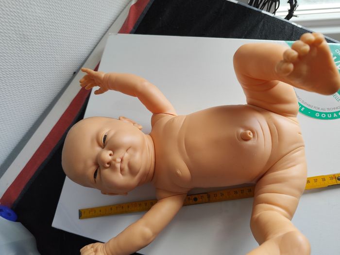 Poupée bebe poupon realiste sexué berjusa fille style berenguer reborn - photo numéro 5