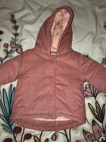 Manteau bébé fille 1 mois neuf