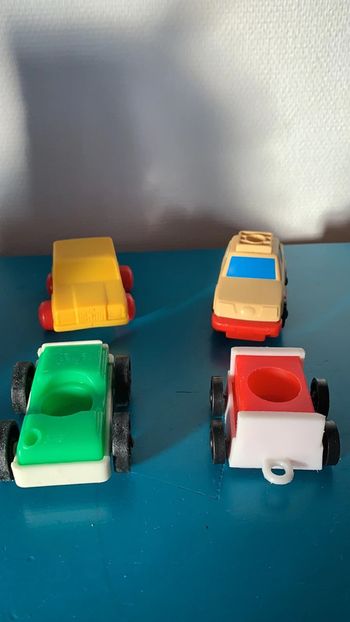 Lot de voiture vintage fisher price