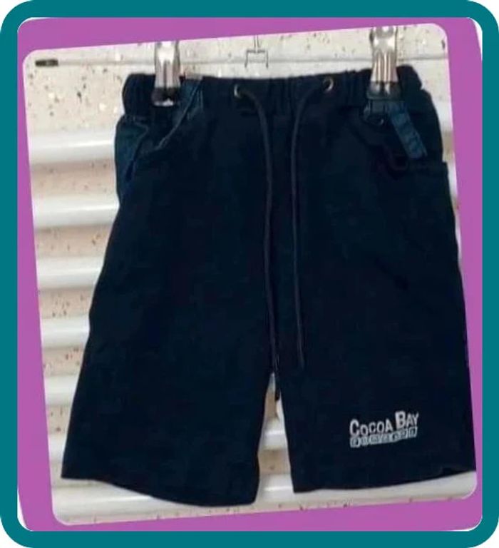 Pantalon bleu marine léger Taille 6 mois - photo numéro 2