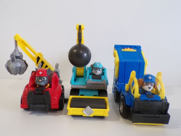 Engins de chantier - Paw Patrol - Pat Ptrouille - Benji - Charger - Mollie - photo numéro 5