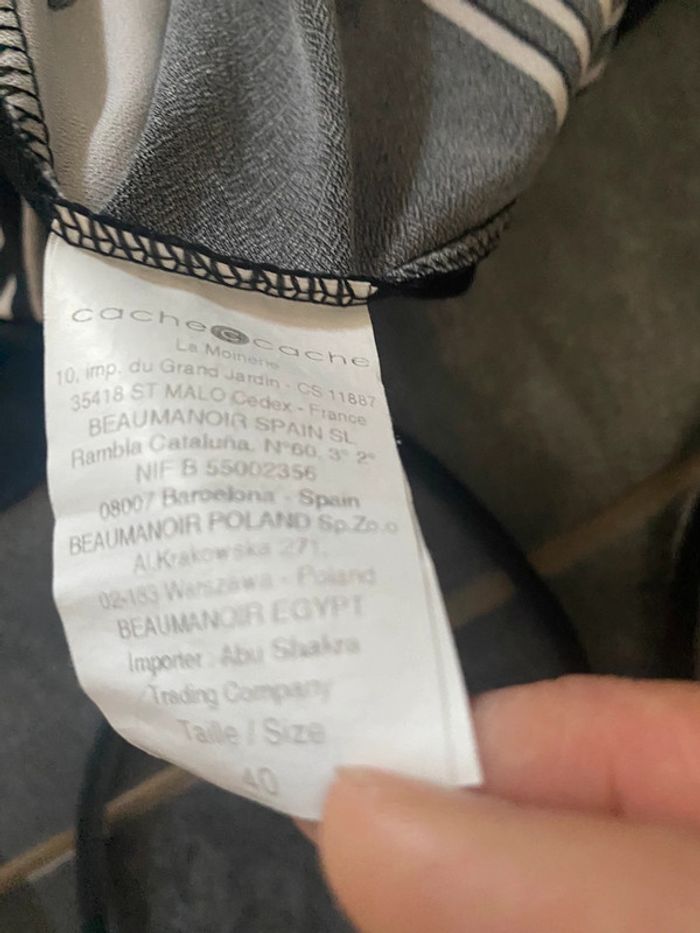 Robe / tunique cache-cache, taille 40 - photo numéro 5