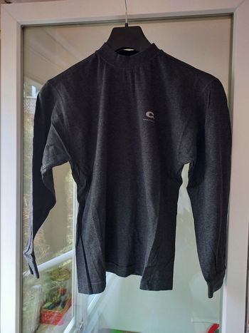 Tshirt à manches longues noir vintage