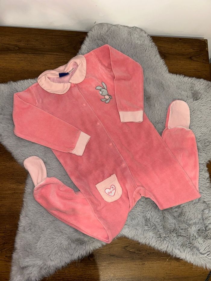 Pyjama rose 1 pièce - 12/24 mois - Lupilu