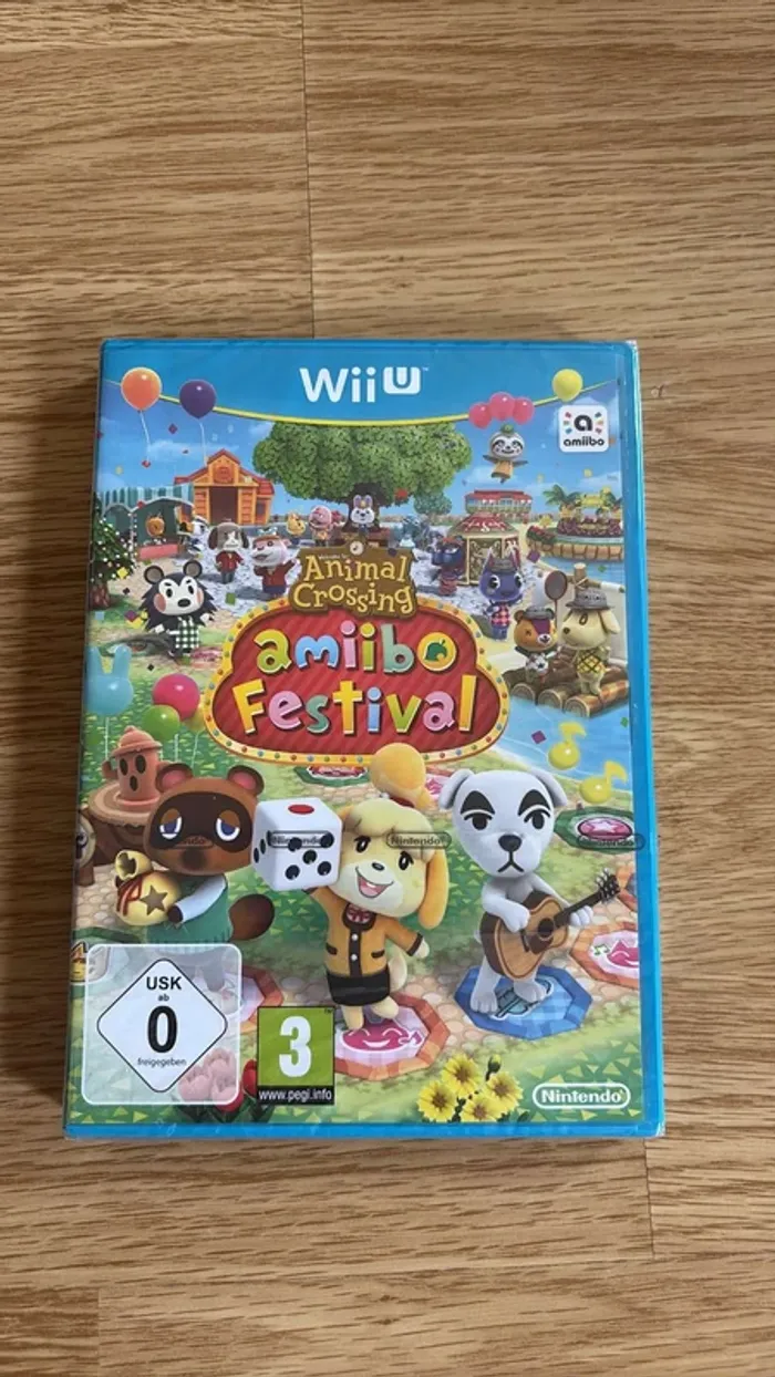 Jeu Wii U Animal Crossing Amiibo festival