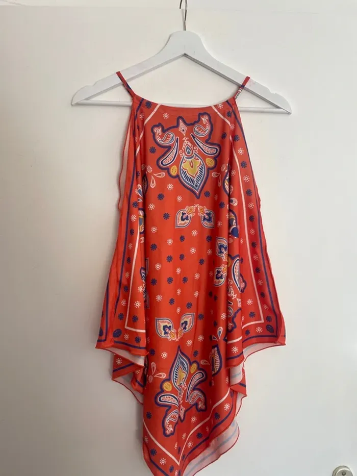 Débardeur Zara orange M