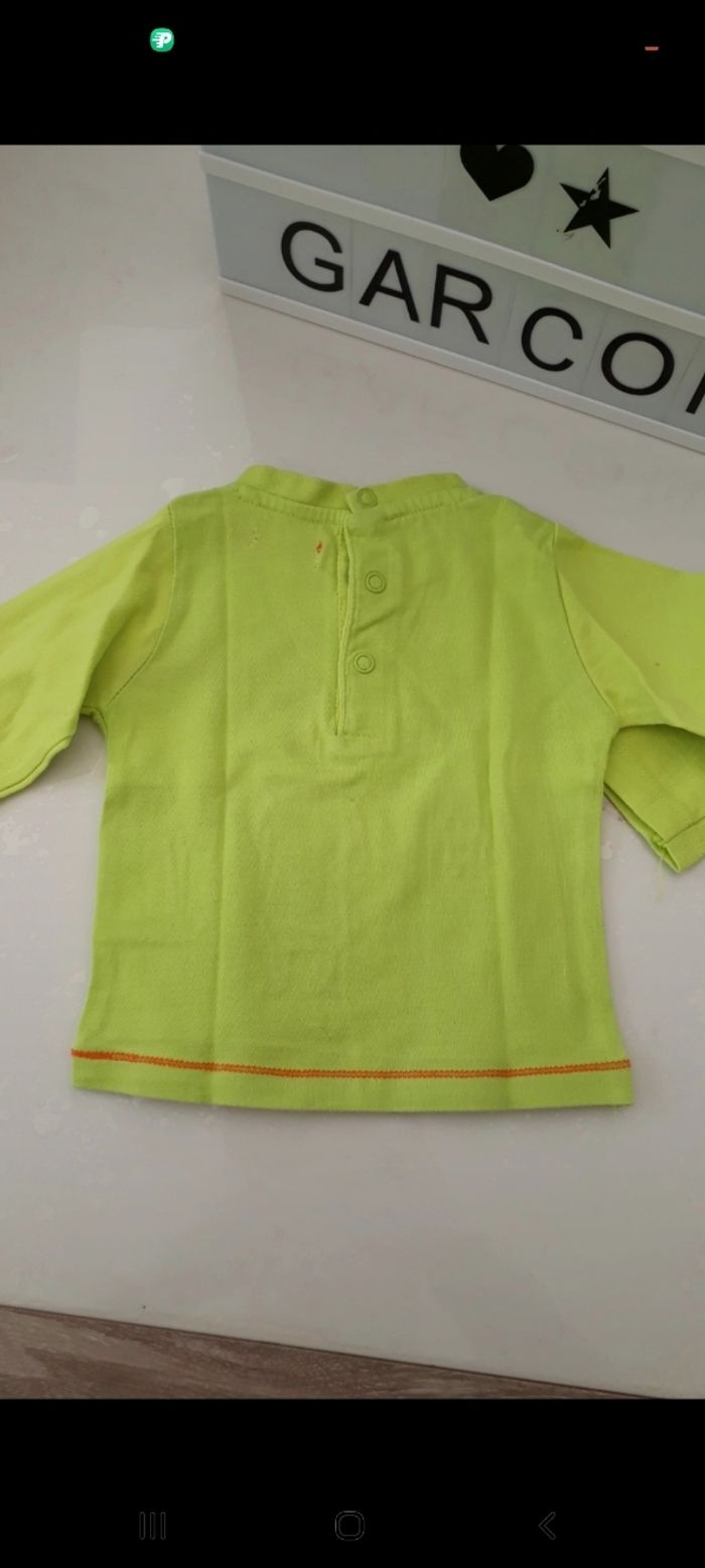 Tee-shirt vert renard - photo numéro 4