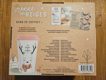 Idée cadeau coffret  mug et recettes