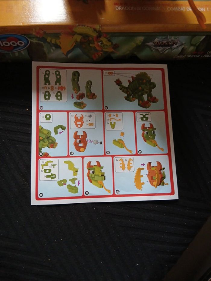 Jeu bloco dragon de combat - photo numéro 4