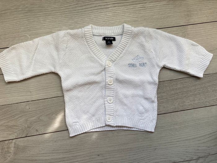 Gilet en laine bébé