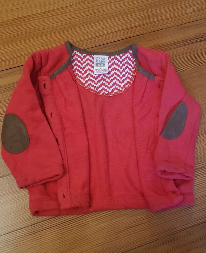 Lot de deux gilets bébé 6/9 mois - photo numéro 4
