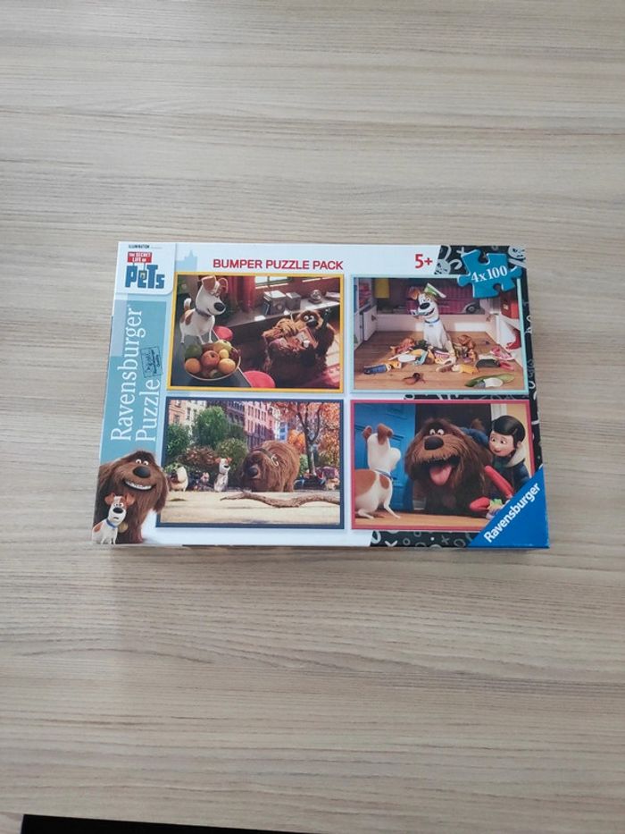 Lot puzzles pets
