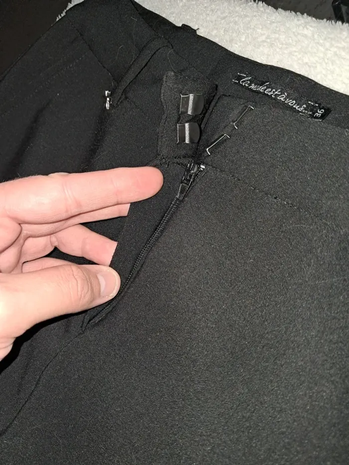 Pantalon noir habillé - photo numéro 3