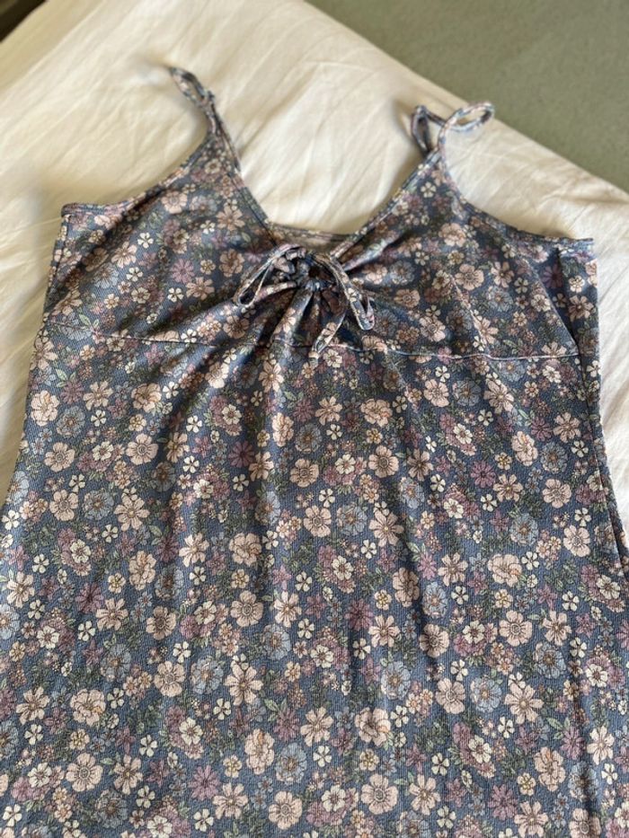 Chemise de nuit nuisette fleur - photo numéro 2