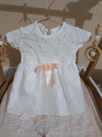 Robe de cérémonie / mariage 3-6 mois
